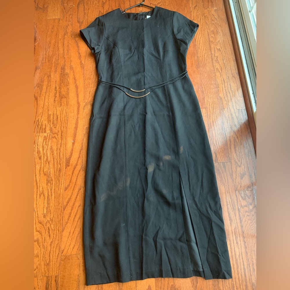 Virgo II Black Long Dress
